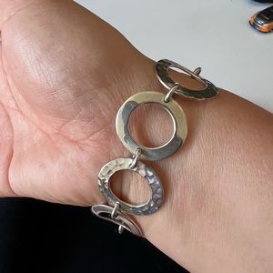 Peruvian silver bracelet